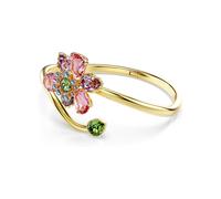 Idyllia Armreif, Verschiedene Schliffe, Blume, Mehrfarbig, Goldlegierungsschicht S