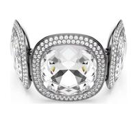 Swarovski Armband Una Angelic, Cushion-Schliff, weiß, Ruthenium plattiert