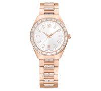 Matrix date Uhr, Schweizer Produktion, Metallarmband, Roséfarben, Roségoldfarbenes Finish OS