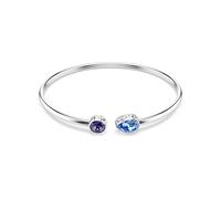 Swarovski Armreif Chroma, verschiedene Schliffe, mehrfarbig, rhodiniert, OS