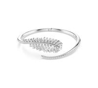 Armspange SWAROVSKI "Schmuck Geschenk VIENNA Armreif" Gr. S, metallfarben, kristallweiß, kristallweiß, Armbänder, Damen, S, Metall, Armspange, mit Swarovski Kristall, Zirkonia (synth.) (90377148-S) me