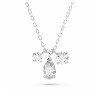 Attract Anhänger, Verschiedene Schliffe, Gruppe, Weiß, Rhodiniert