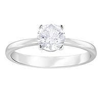 Swarovski Attract Ring, Gr. 55 , rhodium, weiß, 5368542