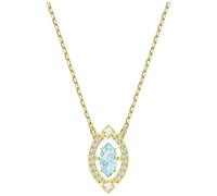 SWAROVSKI Authentische funkelnde Tanz-Halskette mit elegantem Design, vergoldet