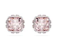 Swarovski Ohrstecker Birthstone Kissenschliff Juni Rosa Rhodiniert