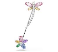 Ariana Grande x Swarovski Brosche, Verschiedene Schliffe, Libelle, Mehrfarbig, Rhodiniert OS