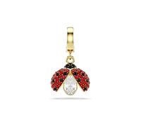 Idyllia Charm, Verschiedene Schliffe, Marienkäfer, Rot, Goldlegierungsschicht OS