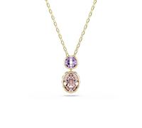 Swarovski Anhänger Chroma, verschiedene Schliffe, mehrfarbig, Goldlegierungsschicht OS