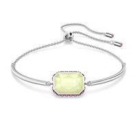 Swarovski Orbita Armband, Rhodiniertes Damenarmband mit Farbenfrohem, Strahlendem Anhänger