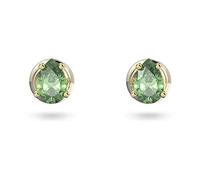 Paar Ohrstecker SWAROVSKI "Stilla, Tropfenschliff, 5639120" Ohrringe Gr. Metall, goldfarben (gelbgoldfarben, grün, grün) Damen Ohrstecker mit Swarovski Kristall (29359745-0)