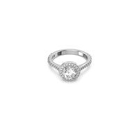 Swarovski Ring - Constella cocktail Round cut Pavé Rhodium plated - Gr. 55 - in Silber - für Damen