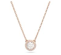 Swarovski Constella Halskette Rosegold für Damen mit Anhänger mit Weißen Zirkonia Kristallen, 5636272