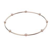 Swarovski Constella Halskette, Weiss, Roségold-Legierungsschicht