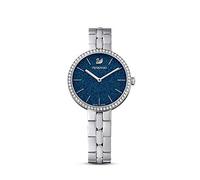 Swarovski Damen Uhr silber / dunkelblau, Größe One Size, 4585567 Silber / Dunkelblau One Size