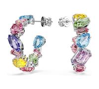 SWAROVSKI Creolen Damen Gema Mehrfarbig Kristalle Rhodiniert 5692412