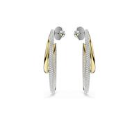 Hyperbola Kreolen, Rundschliff, Mittel, Weiß, Metallmix