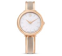 Swarovski Uhr Crystalline 5709814 - Roségold Bangle-Metallarmband mit Kristallen