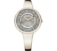 Swarovski Crystalline Pure Uhr, Metallarmband, Champagne vergoldetes PVD-Finish