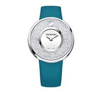 Swarovski Damen Analog Quarz Uhr mit Leder Armband 5186452