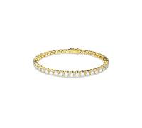 Swarovski Damen-Armband Swarovski-Kristall S, Gold, Weiß 32023778