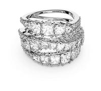 Swarovski Damen-Damenring Metall Kristall