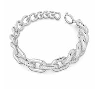Swarovski Damen Dextera Armband Pavé, Weiß, Rhodiniert 5622226