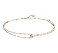 SWAROVSKI Damen-Halskette aus Choker Edelstahl Kristall 5392925