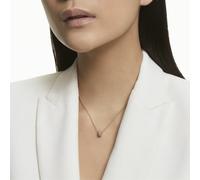 Swarovski Halskette Stone: Pend RND LROS/Ros 5642887 Marke, Einheitsgröße, Metall, Kein Edelstein