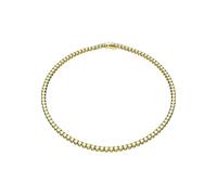 Swarovski Damen-Kette Metall 112 Kristall One Size, Gelb, Gold 32023775