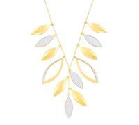 Swarovski Damen-Kette ohne Anhänger Edelstahl Kristall weiß 40 cm - 5264816