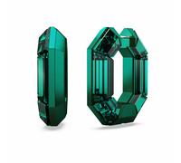 SWAROVSKI Damen Minikreolen Grün LUCENT 5680786