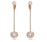 Swarovski Damen-Ohrclip Metall Swarovski-Kristall One Size, Roségold 32020884