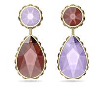 Swarovski Chroma Drop-Ohrhänger für Damen, Asymmetrisches Design, Mehrfarbig, 56...