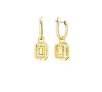 Swarovski Damen Ohrhänger Una Drop-Ohrhänger, Oktagon-Schliff,