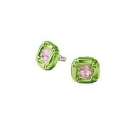 Swarovski Damen-Ohrstecker Aluminium Swarovski-Kristall One Size Grün 32016352