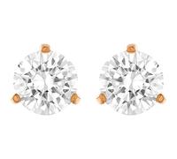 Swarovski Damen-Ohrstecker Metall Swarovski-Kristall One Size Roségold 32002152