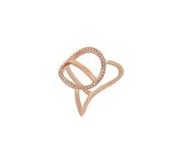 Swarovski Damen-Ring Edelstahl Kristall transparent Rundschliff 5240788
