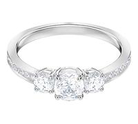 SWAROVSKI Damen-Ringe Edelstahl Kristall '- Ringgröße 58 5448843