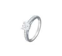 Swarovski Damen Ring weiß / silber, Größe 55, 4278963 Weiß / Silber 55