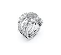 Swarovski Ring - Twist Wrap - 5580952 silber silber