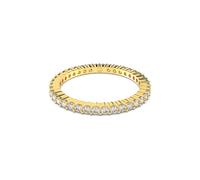 Swarovski Damen-Damenring Metall Kristall 58 Gold 32023783