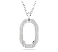 Swarovski Dextera Anhänger, Vergoldete Damenhalskette mit Strahlenden Swarovski Kristallen