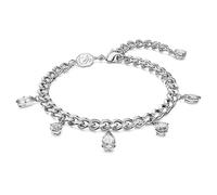 Swarovski Dextera Armband, Rhodiniertes Damenarmband mit Strahlenden Swarovski Kristallen