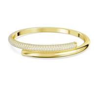Swarovski Dextera Armreif, Vergoldetes Damenarmband mit Strahlenden Swarovski Kristallen
