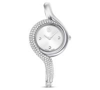 Swarovski Dextera Asymmetrische Uhr Swiss Made - silberfarbenes Metallarmband - Edelstahl