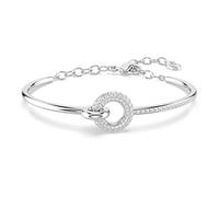 Swarovski Dextera Kollektion Armreif, Rundschliff, Weiß