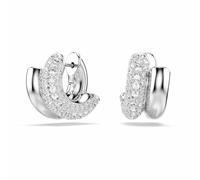 Swarovski Dextera Kollektion Creolen, Rundschliff, Mini, Weiß