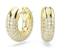 Swarovski Kreolen Dextera – Vergoldete Ohrringe mit strahlenden Kristallen