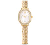 Dextera octagon Uhr, Schweizer Produktion, Metallarmband, Goldfarben, Vergoldetes Finish OS