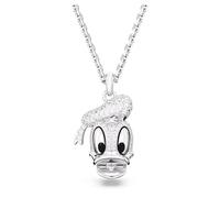 Swarovski Disney Damen-Halskette Donald Duck rhodiniert 5668775, medio, Rhodiniert, Swarovski